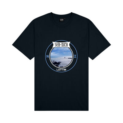 Boat ocean - Cloke Mens Outline Tee Thumbnail