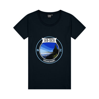 Wainui dark - Cloke Womens Silhouette Tee Thumbnail